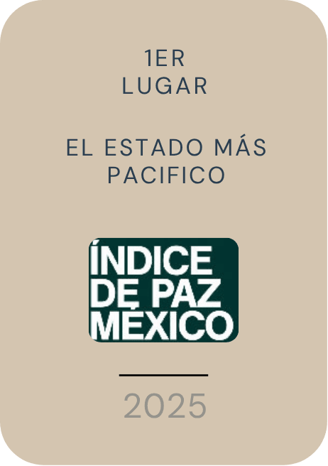 Mexico Peace Index 2025 seal